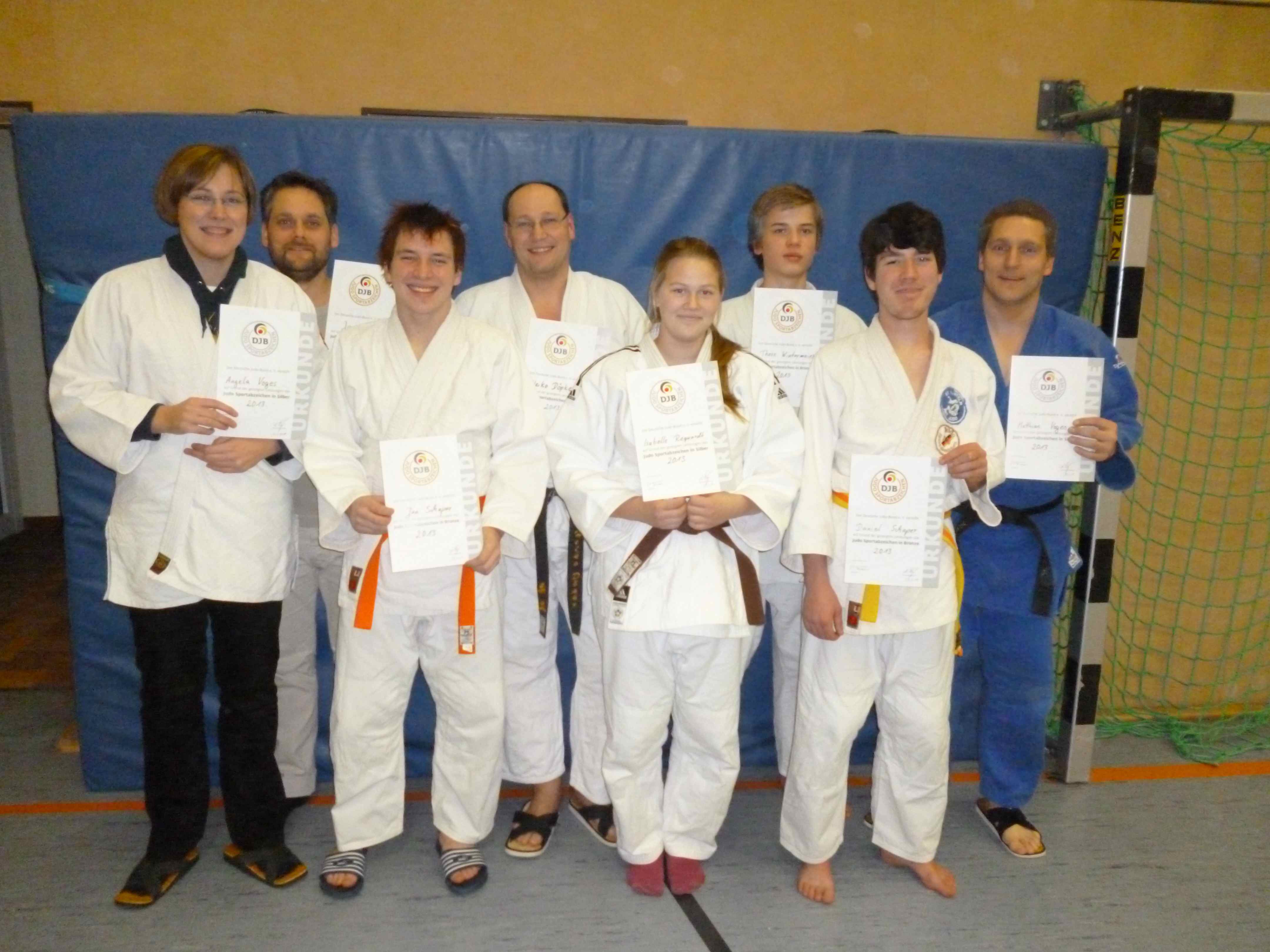 Judosportabzeichen 2013